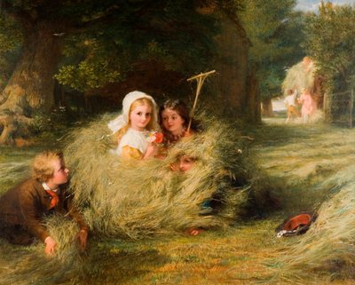 The Nestlings, 1870 by George Bernard O